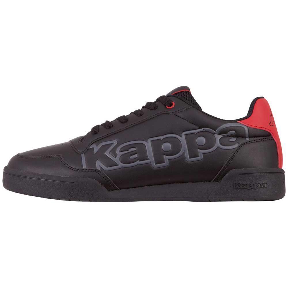 Kappa Sneaker mit plakativem Logoprint black-red