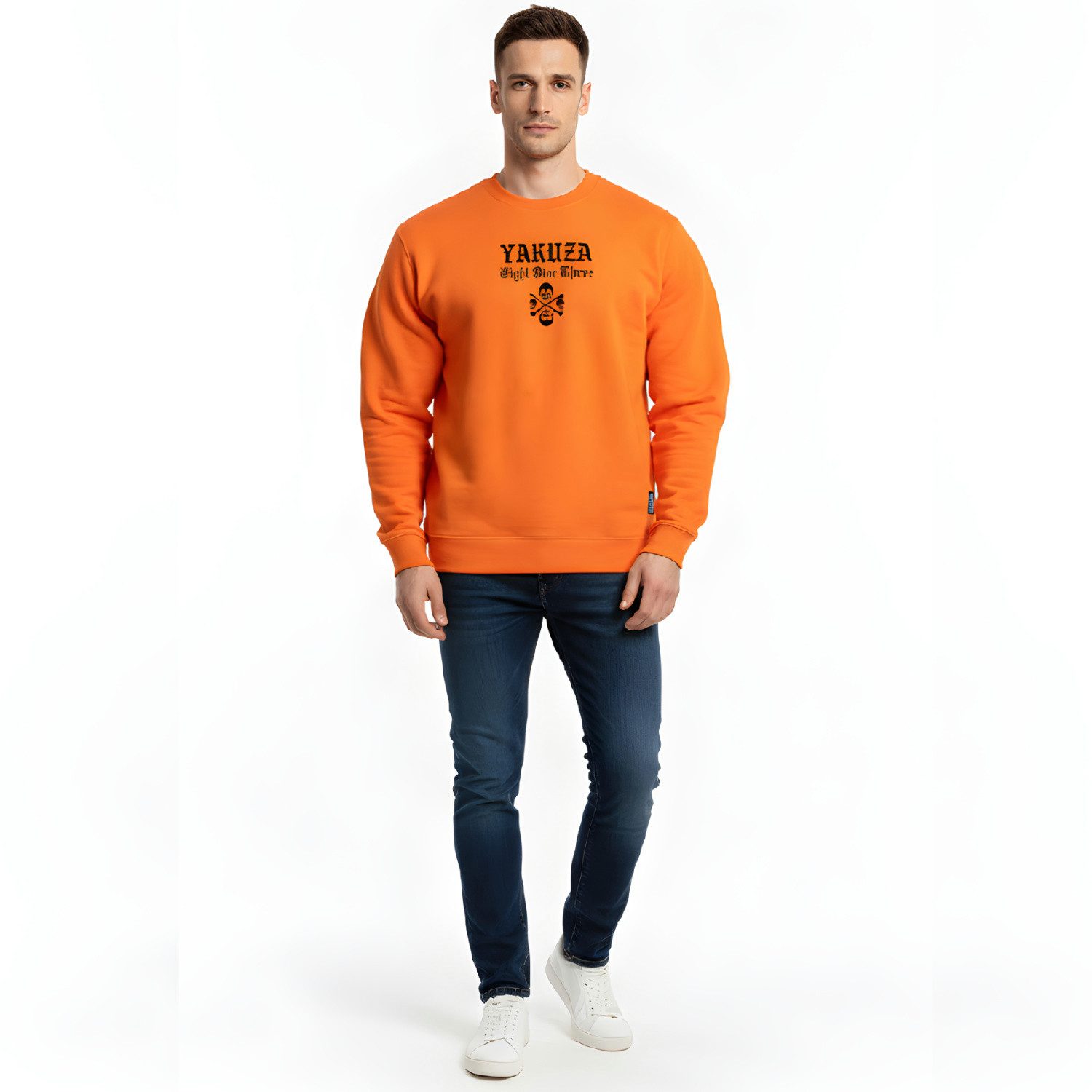 YAKUZA Sweatshirt 3RD im Oversized Look