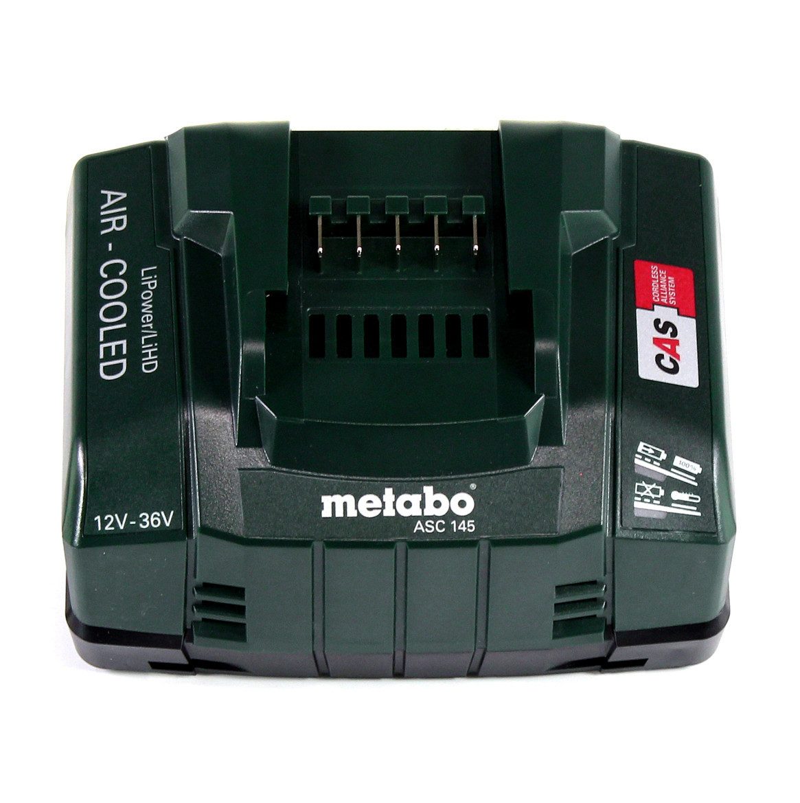 metabo Akku Basis Set 18V mit 2x Akku 5,2Ah + Ladegerät ASC 145 (685051000) Akkupacks
