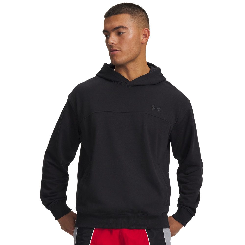 Under Armour® Kapuzensweatshirt UA RIVAL LW HOODIE für Sportmode und Freizeit, aus leichtem French-Terry