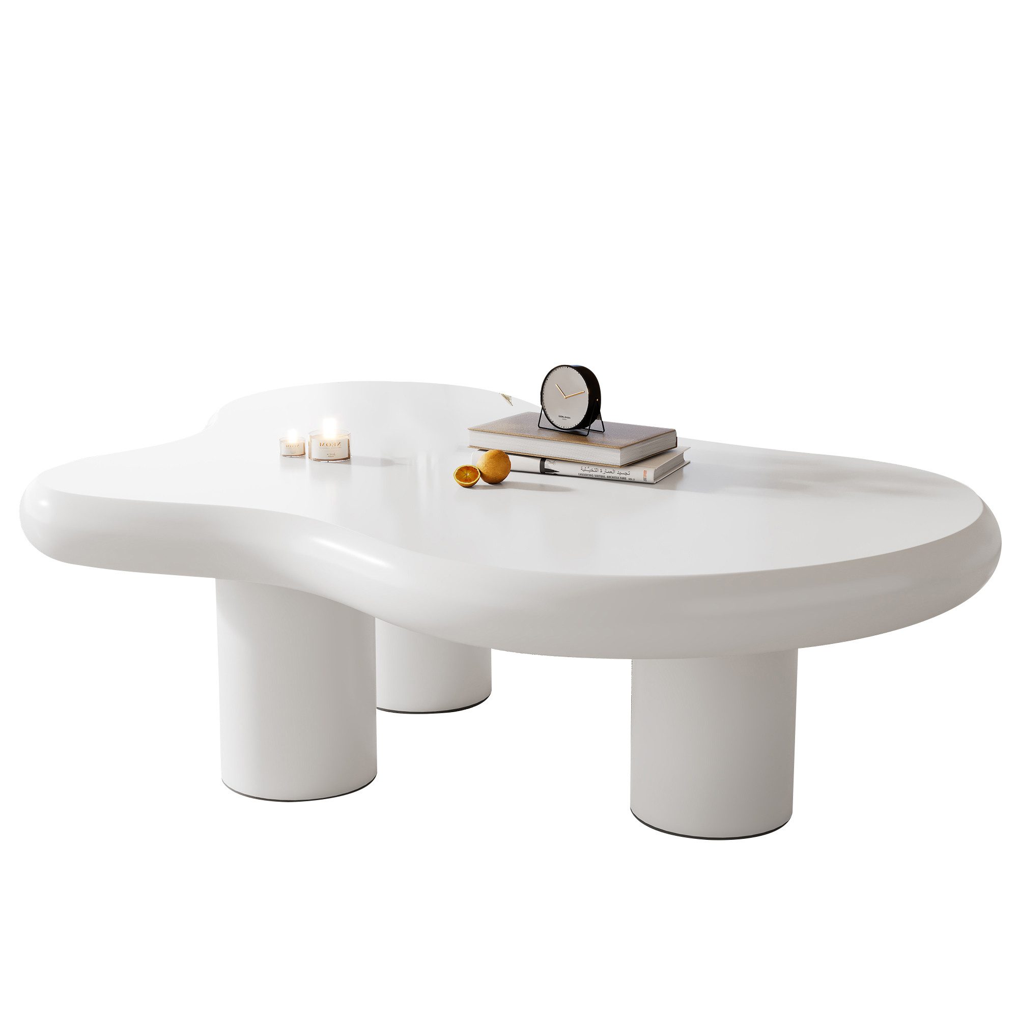 IDEASY Couchtisch Kreativer Couchtisch Wolkenform 97x67x32 günstig online kaufen