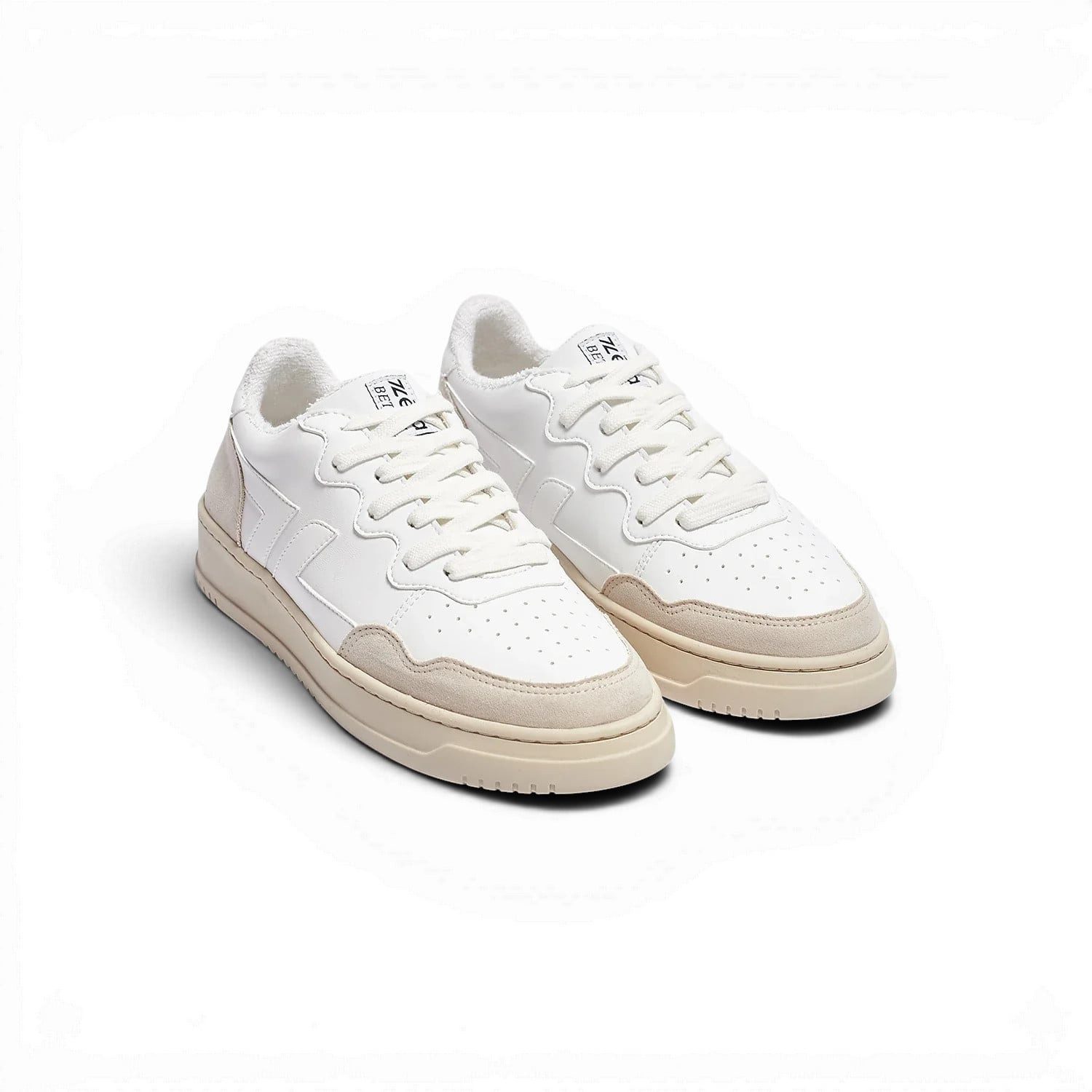 Zeta Bêta B1 weiss/beige Damen Sneaker