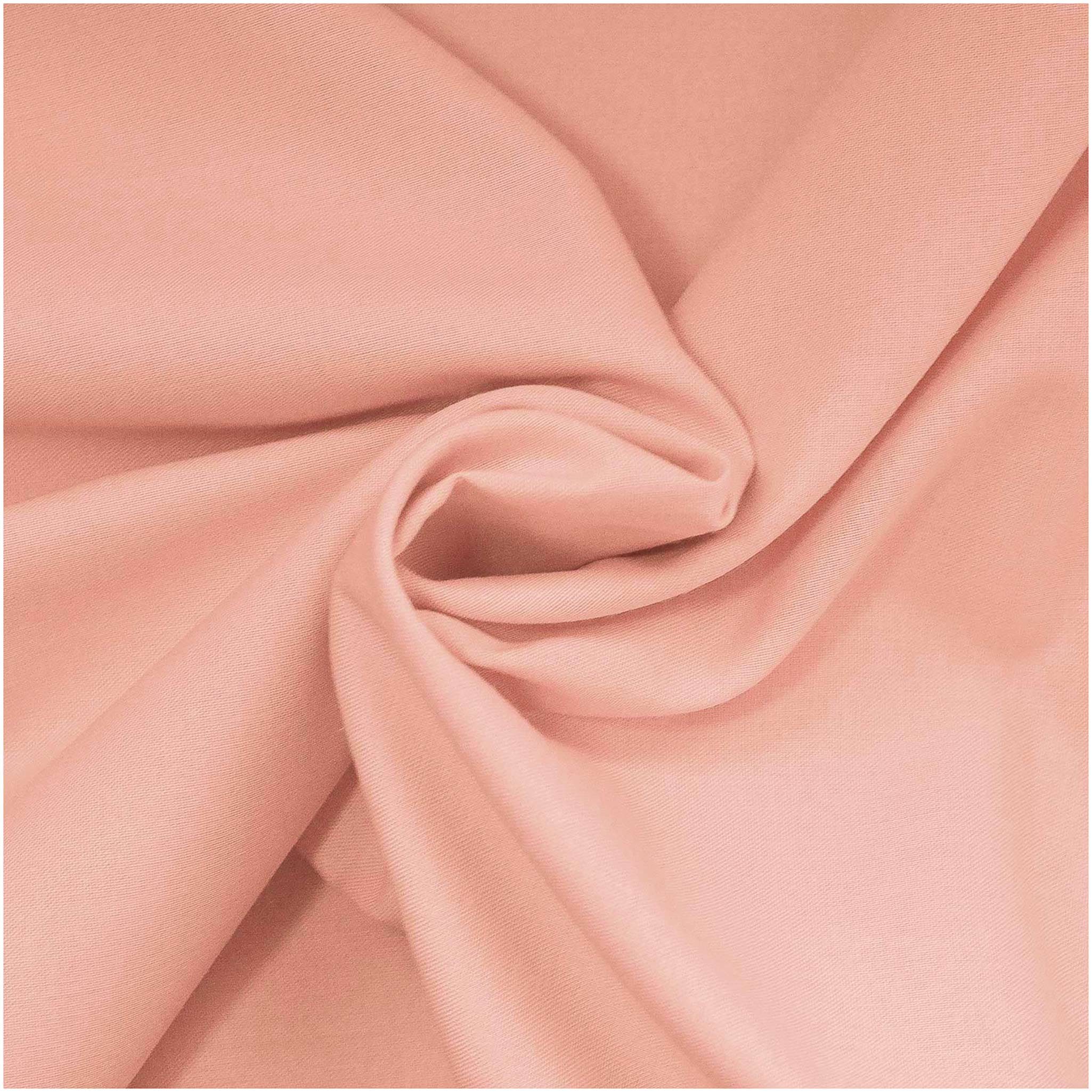 maDDma Stoff 50cm x 150cm Baumwollstoff Meterware Fahnentuch Cretonne, pfirsichfarben