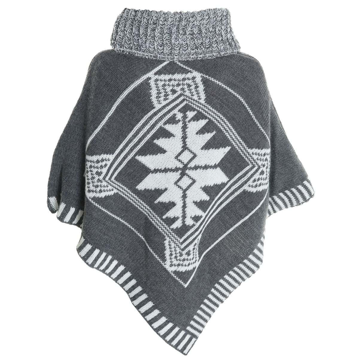 BEZLIT Poncho Mädchen Poncho mit Schalkragen (1-St) Casual