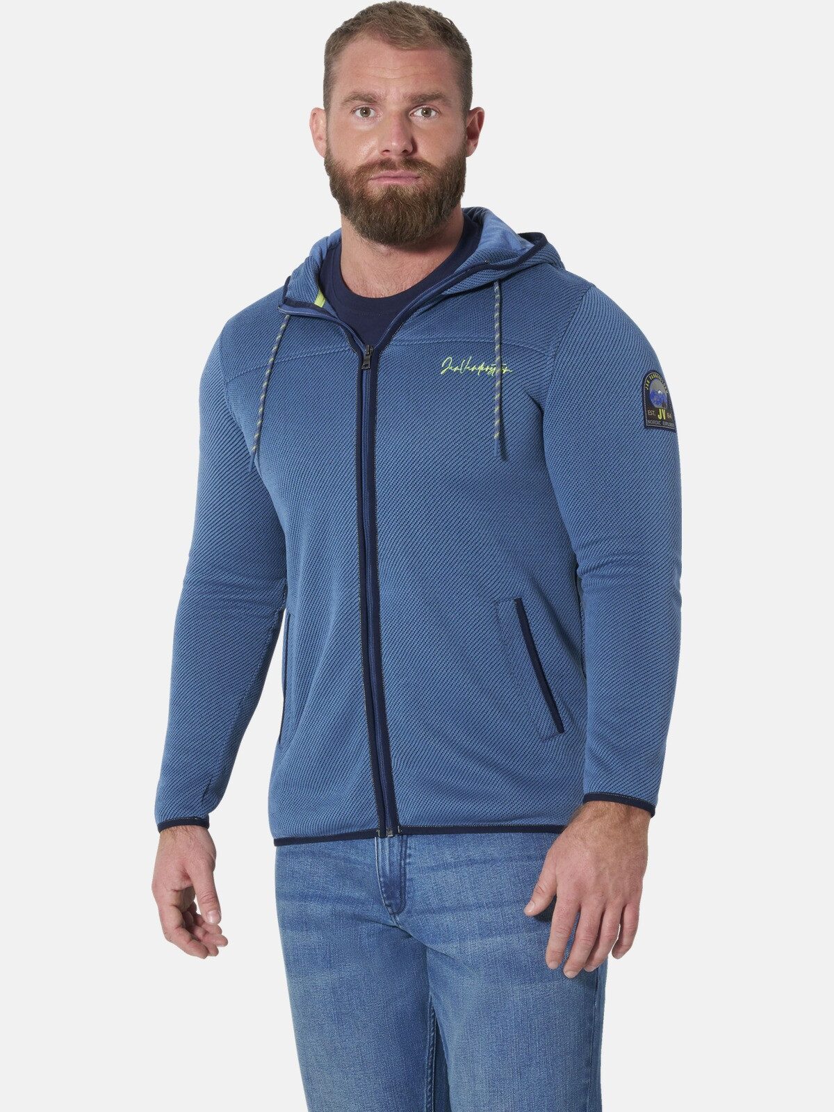 Jan Vanderstorm Kapuzensweatjacke AHARE