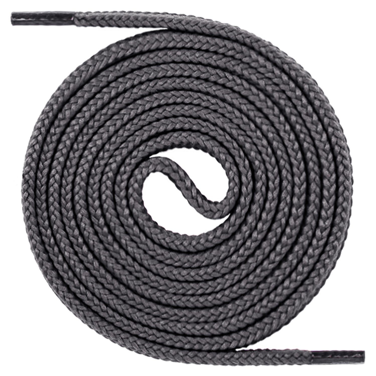 Mount Swiss Шнурки 2 Paar flache Premium-Schnürsenkel 7mm breit aus Polyester für Sneaker