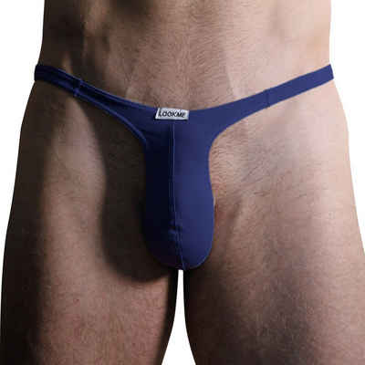 LOOK ME String LOOK ME - blauer Männer Ministring 99-01 S