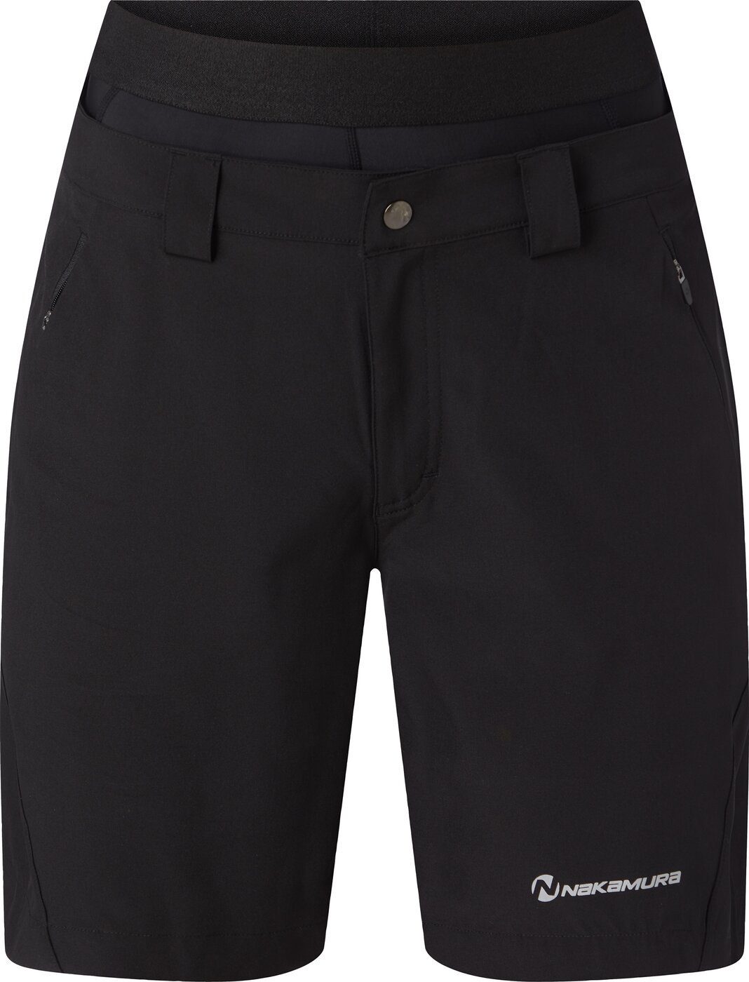 NAKAMURA Fahrradhose Da.-Shorts Itania II wms BLACK