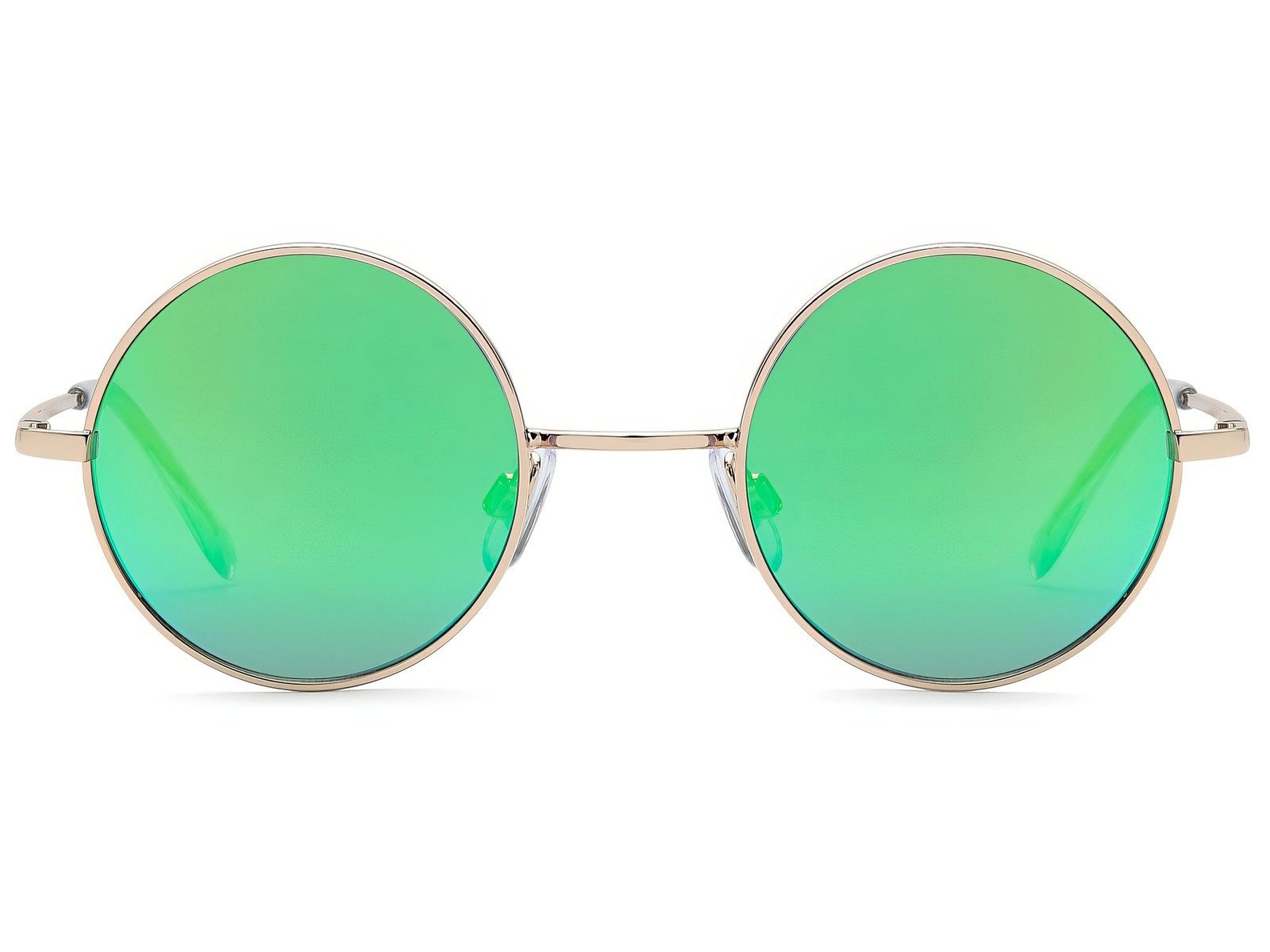 styleBREAKER Sonnenbrille Retro Sonnenbrille Klein Rund mit Federscharnier (1-St)