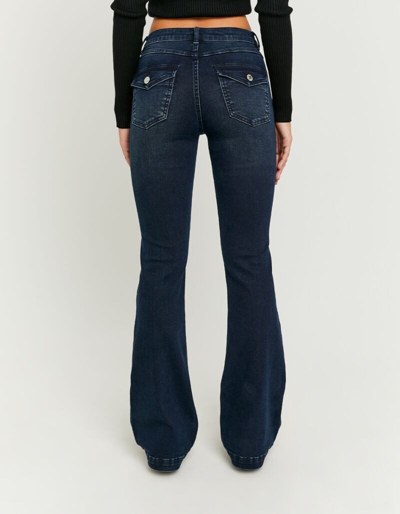 Tally Weijl Bootcut-Jeans SPADEBOOTY Baumwollmischung, Mid Waist
