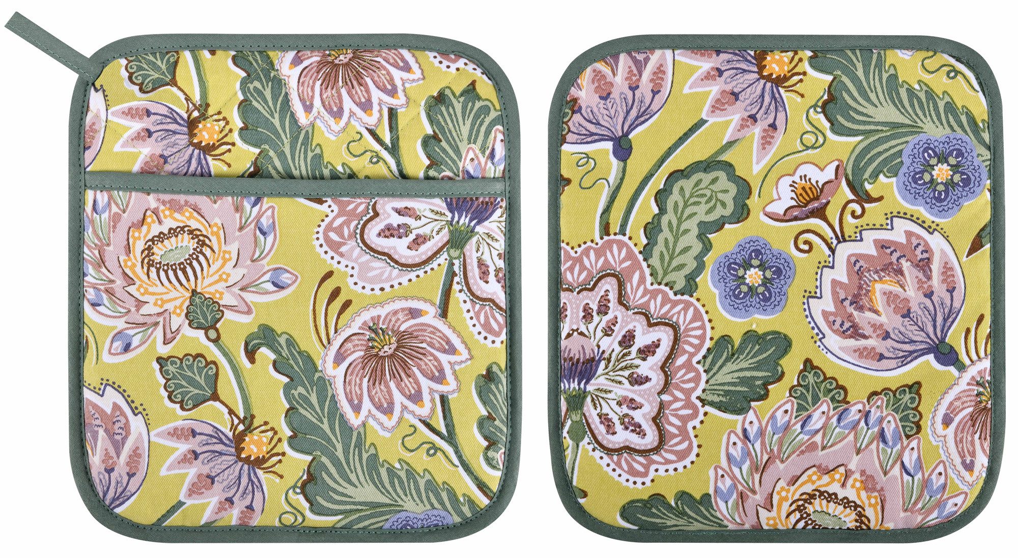 Ulster Weavers Topflappen Emmeline, (1-tlg., 1-teilig), 1x Topflappen hitzebeständig wattiert Pfannen Untersetzer ca.21x21cm