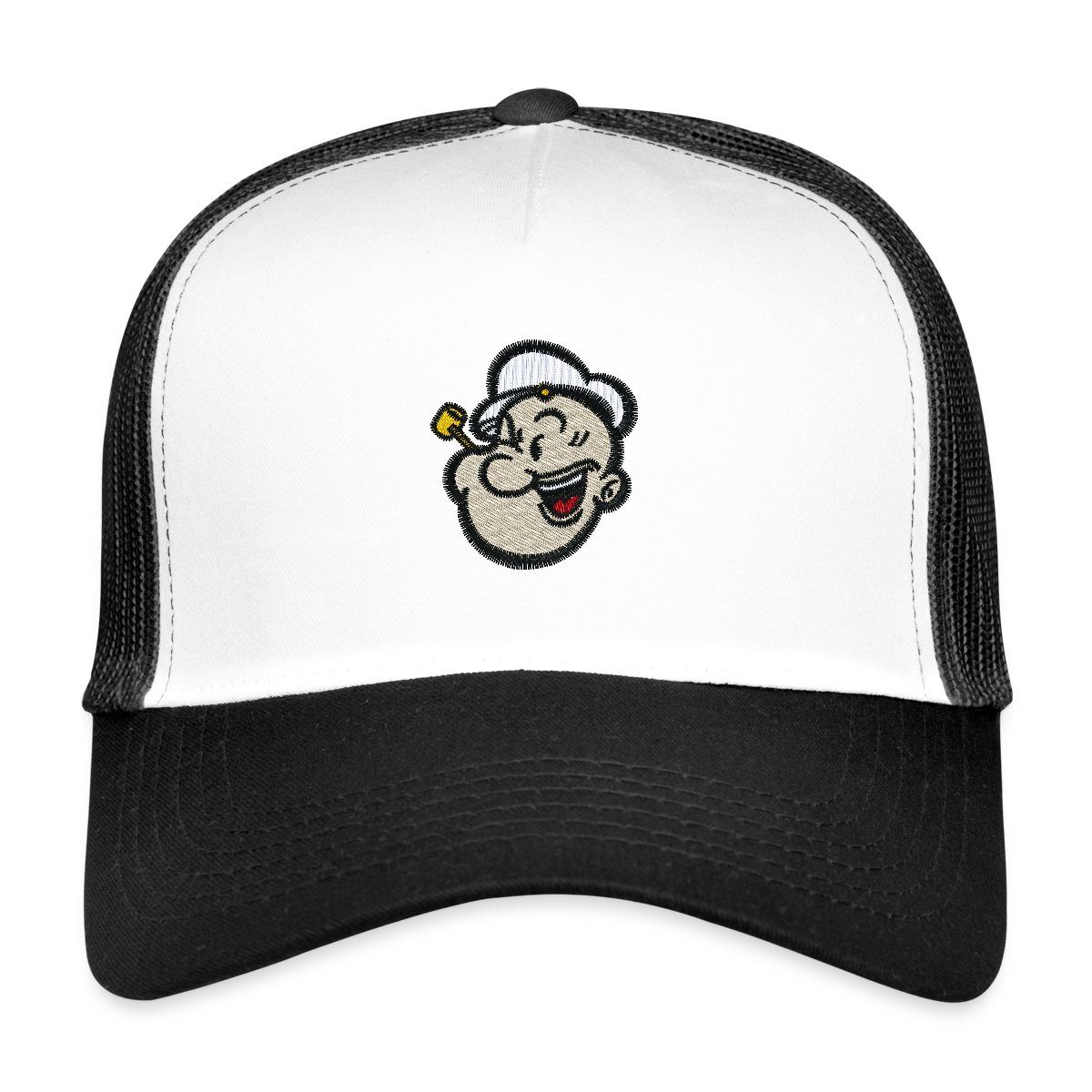 Trucker Cap Popeye Als Stickmotiv Trucker Cap