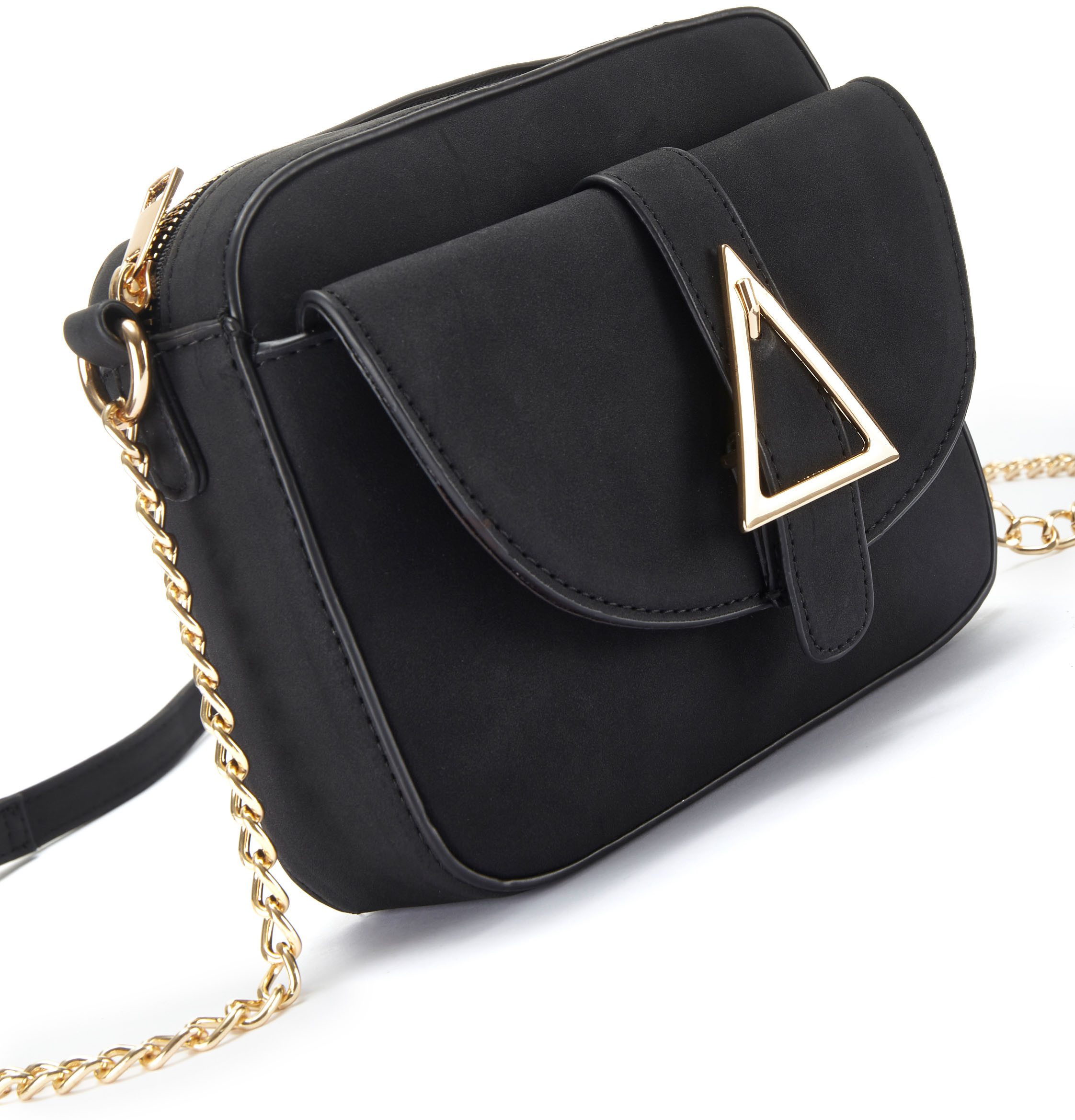 Vivance Umhängetasche Minibag, Henkeltasche, Handtasche mit Kettenhenkel, Crossbody Bag VEGAN