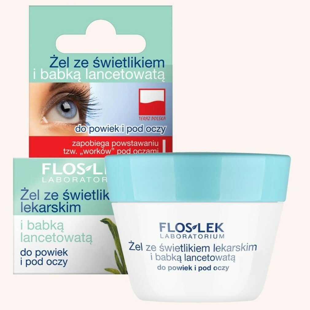 Floslek Augengel Floslek Eyewort And Plantain Eye Gel