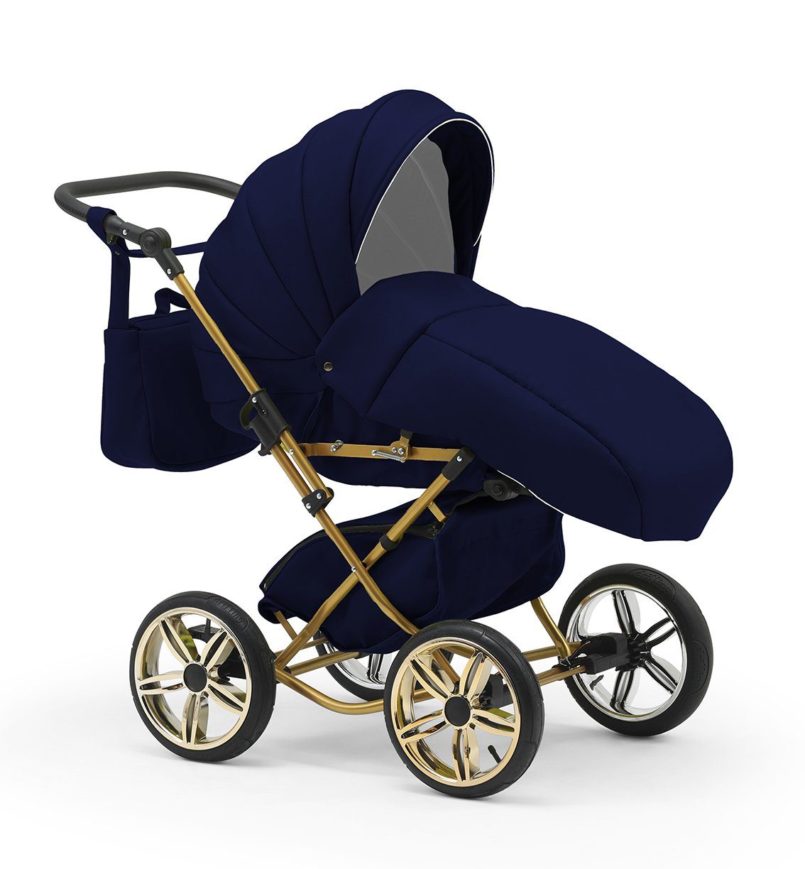 babies-on-wheels in 2 von 11 in 30 4 bis Jahre Sorento Geburt - Navy-Weiß Teile Kombi-Kinderwagen 1 Designs -