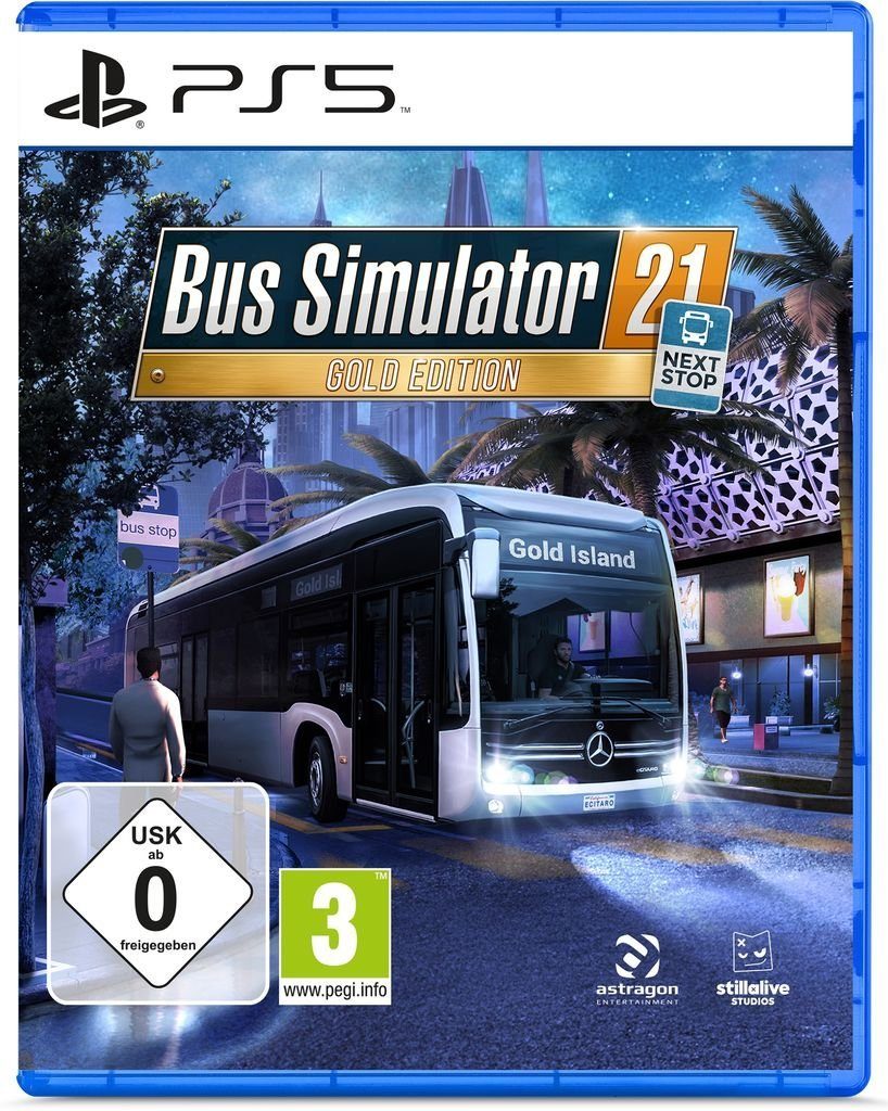 Bus Simulator 21 Next Stop - Gold Edition PlayStation 5