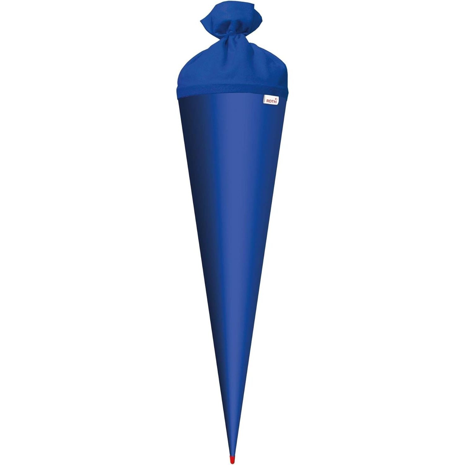 Roth Ideen Schultüte ROTH Bastelschultüte mit Verschluss, 700 mm, ultramarinblau – Bild 4 von 5