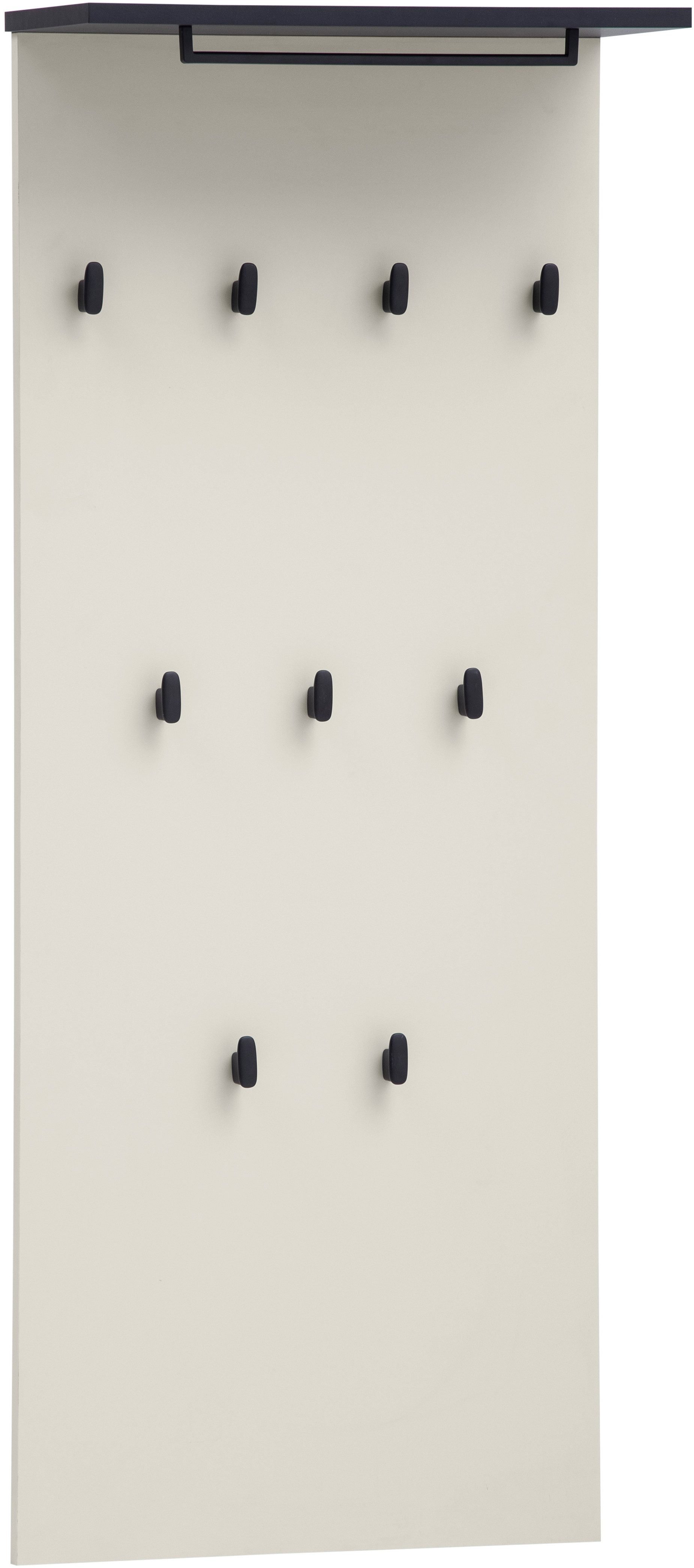 Schildmeyer Garderobenpaneel Edda, Hakenpaneel, Made in Germany, B: 50 cm, Solide Verarbeitung - Dieses Produkt ist in Deutschland gefertigt
