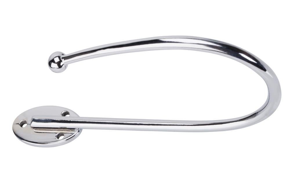 DécoProfi Raffhalter 1 Stück Raffbügel / Raffhalter für Gardinen, Zum Raffen von Gardinen und Vorhängen, (Packung, 1-tlg., inkl. Schrauben und Dübel), zum Raffen von Vorhänge