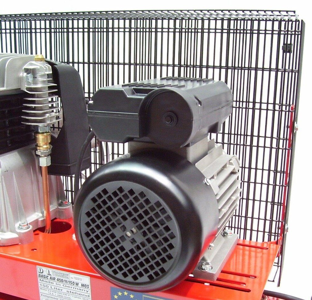Apex Kompressor Werkstattkompressor Kolbenkompressor 450/11/150W 3PS Druckluft 230V