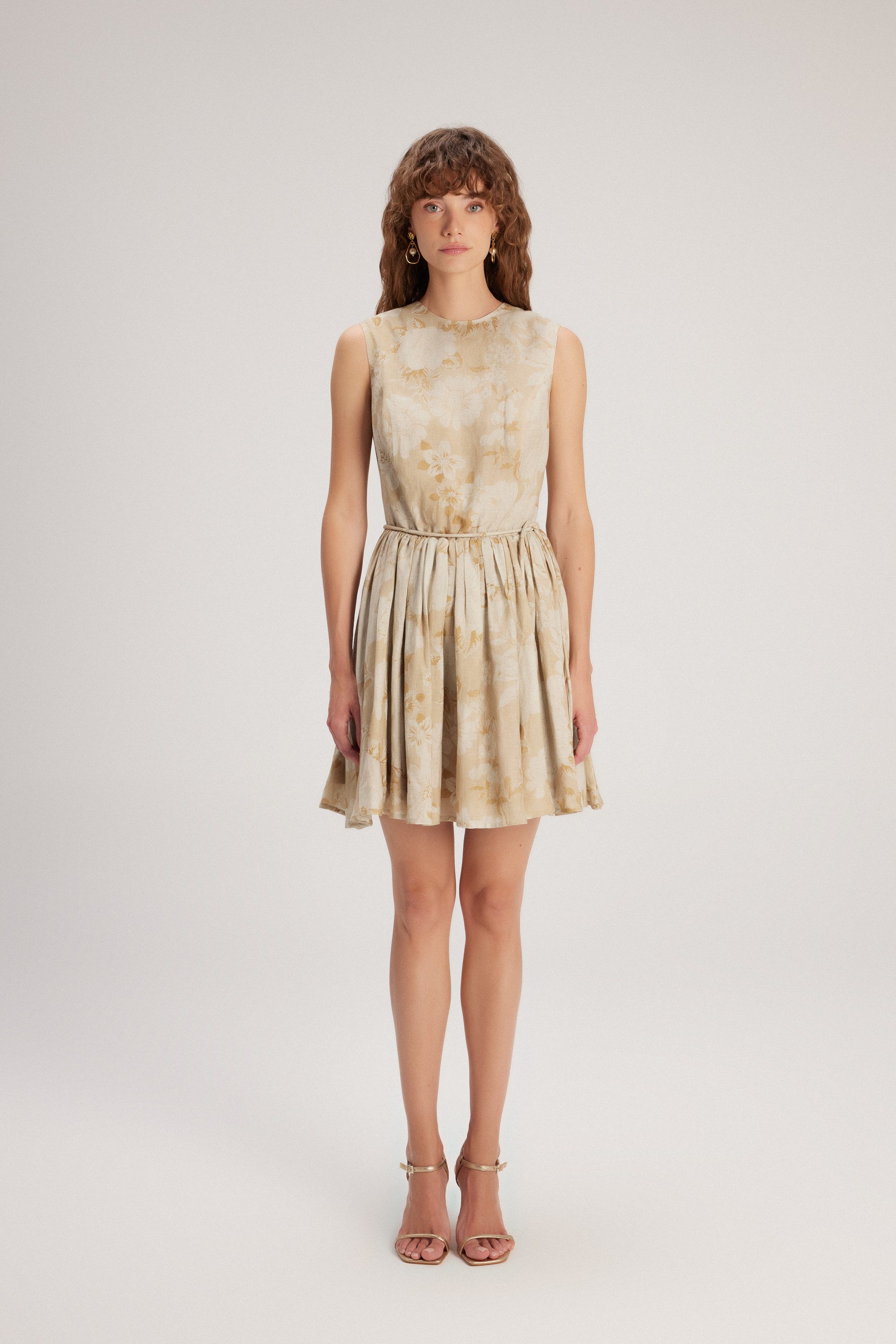 adL Sommerkleid Ärmelloses Minikleid