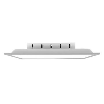 Nino Leuchten Deckenleuchte LED Deckenlampe 45 x 45 cm Paul, Ein-/Ausschalter, LED, Warmweiß, Deckenleuchte