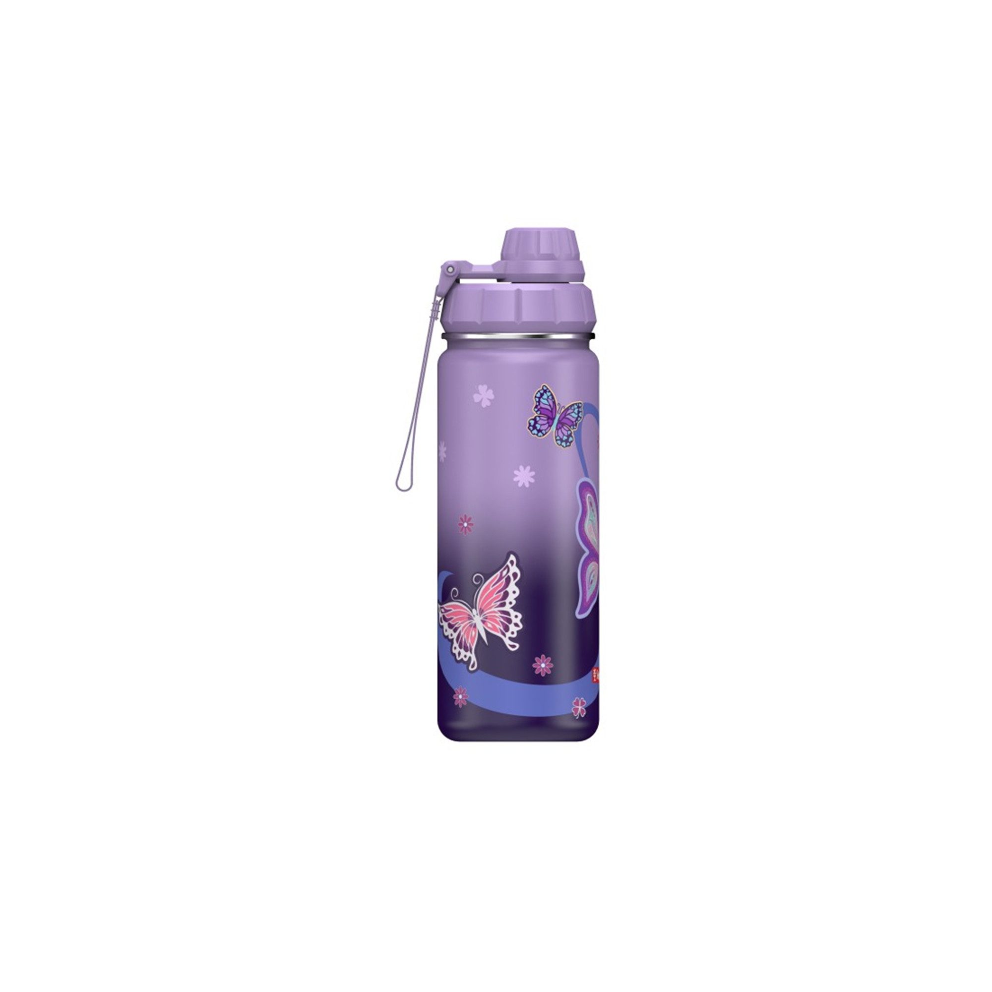 Step by Step Trinkflasche Isolierte Edelstahl-Trinkflasche