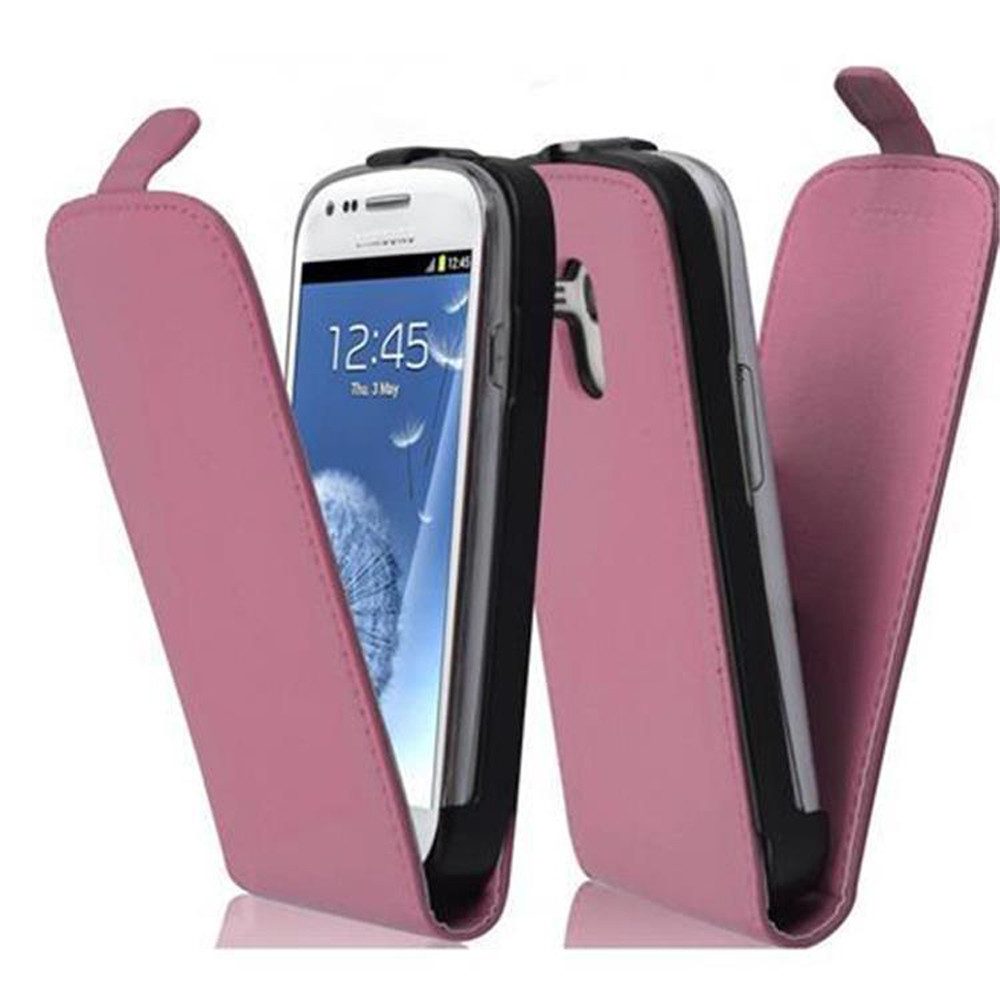 Cadorabo Handyhülle für Samsung Galaxy S3 MINI Hülle Samsung Galaxy S3 MINI, Klappbare Handy Schutzhülle - Hülle - mit Magnetverschluss