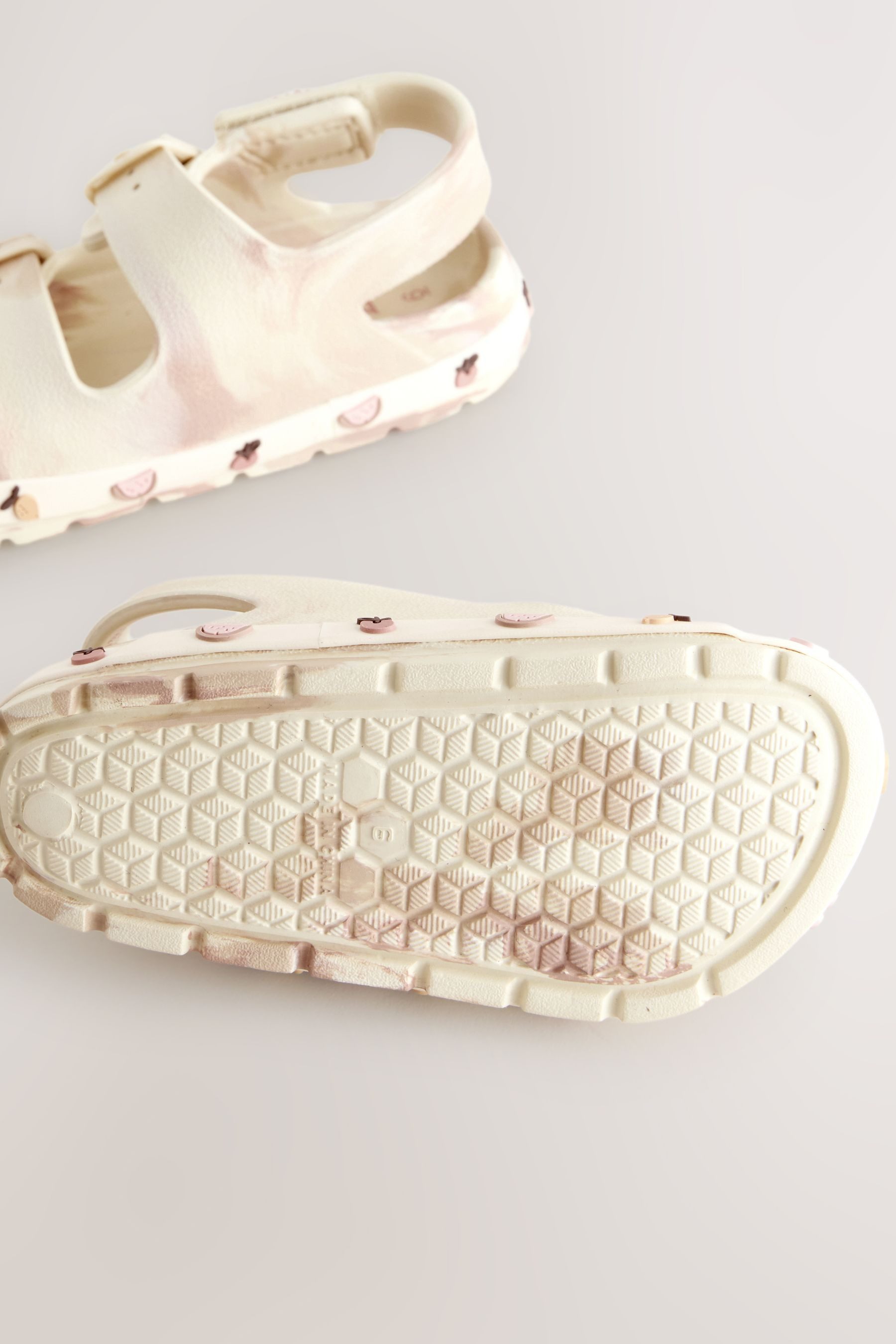 Next EVA-Sandalen mit Doppelschnalle und Motiv Sandale – Bild 5 von 5
