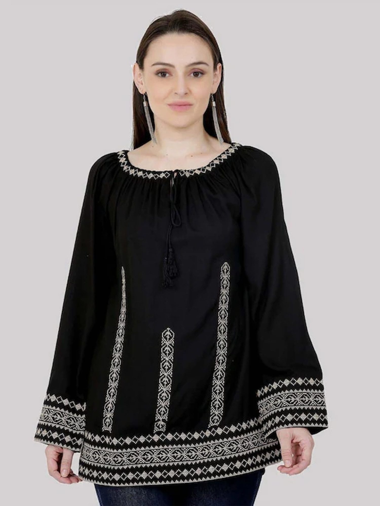 PfauGermany Blusentop SAAKAA Embroidery