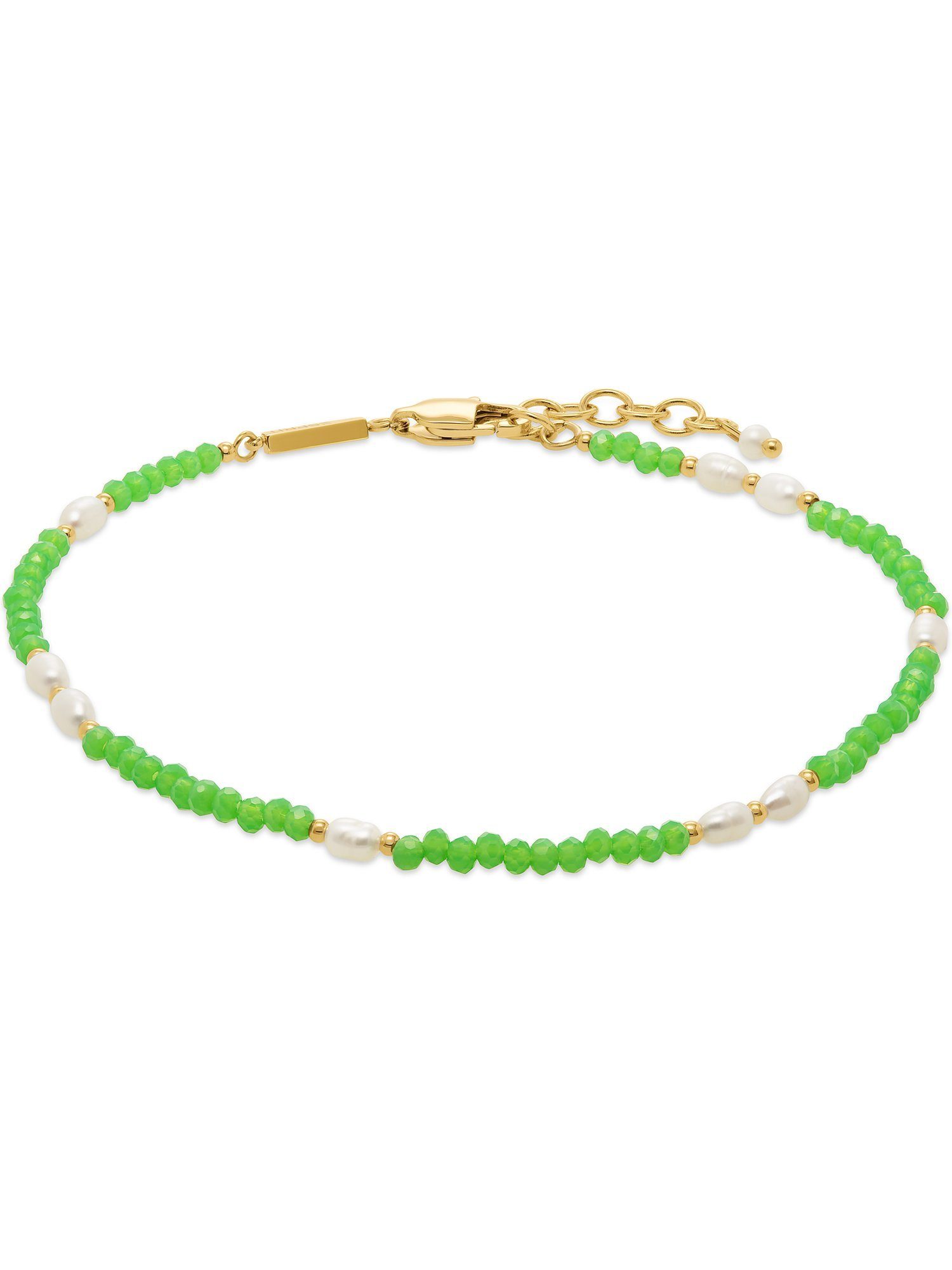 Esprit Fußkette ESPRIT Damen-Fußkette Edelstahl 9 Süßwasserperle