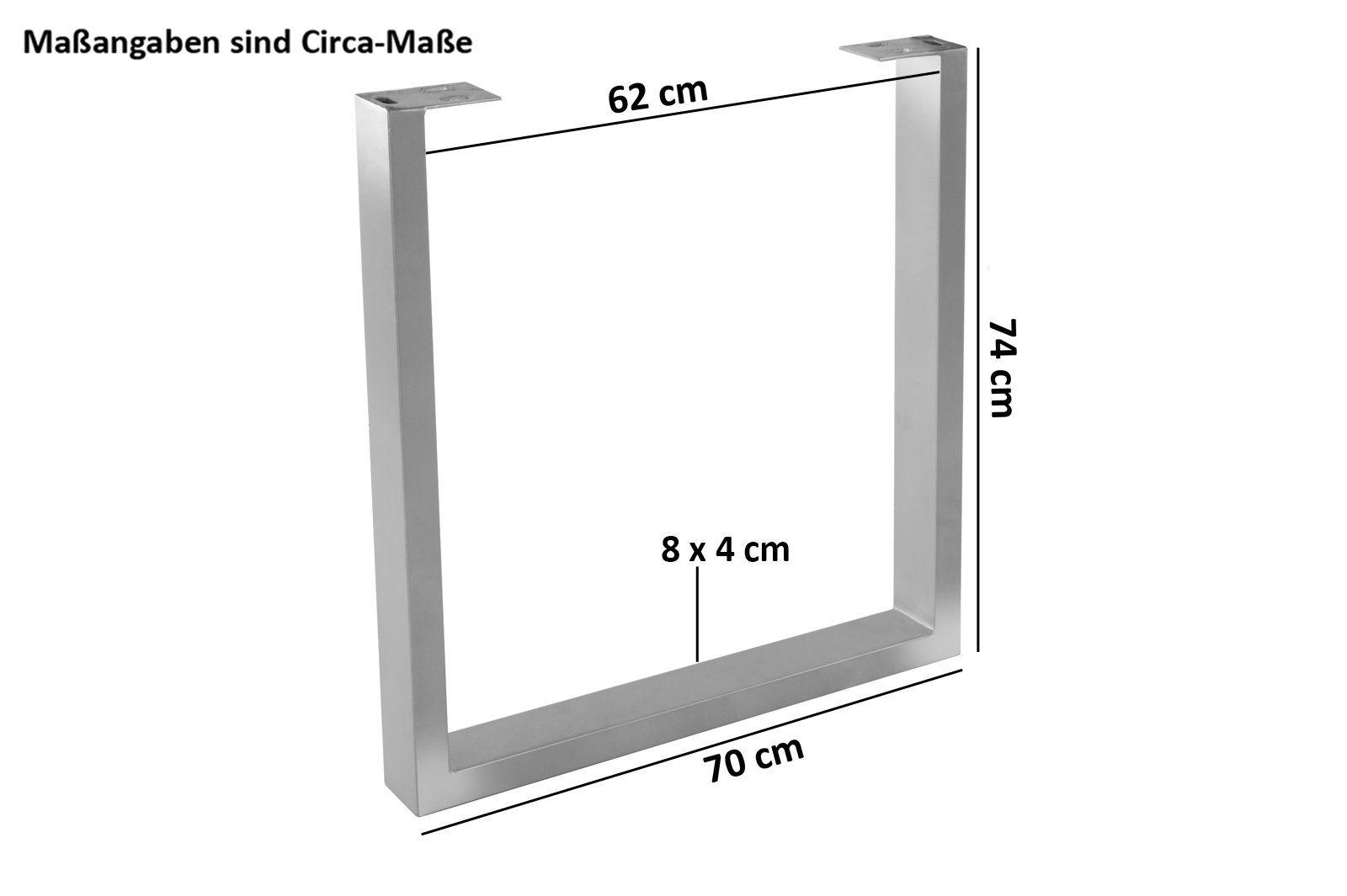 SAM® Tischgestell U, aus Metall in U-Form