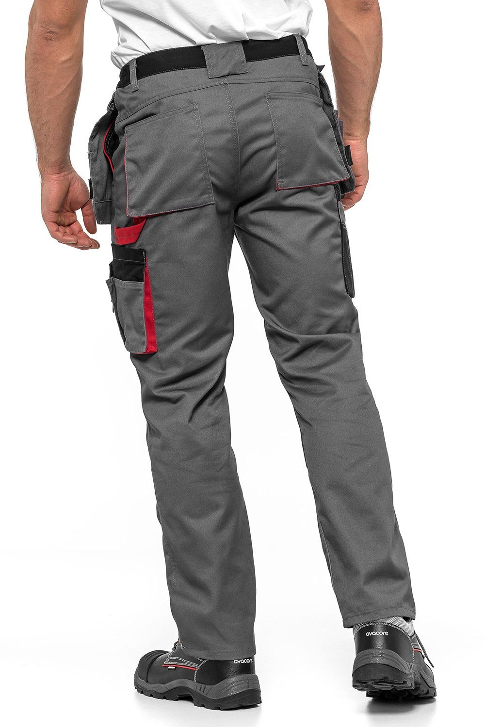 Avacore Arbeitshose Lennox Dreifachnähte; Knie mit wasserdichter Cordura-Verstärkung