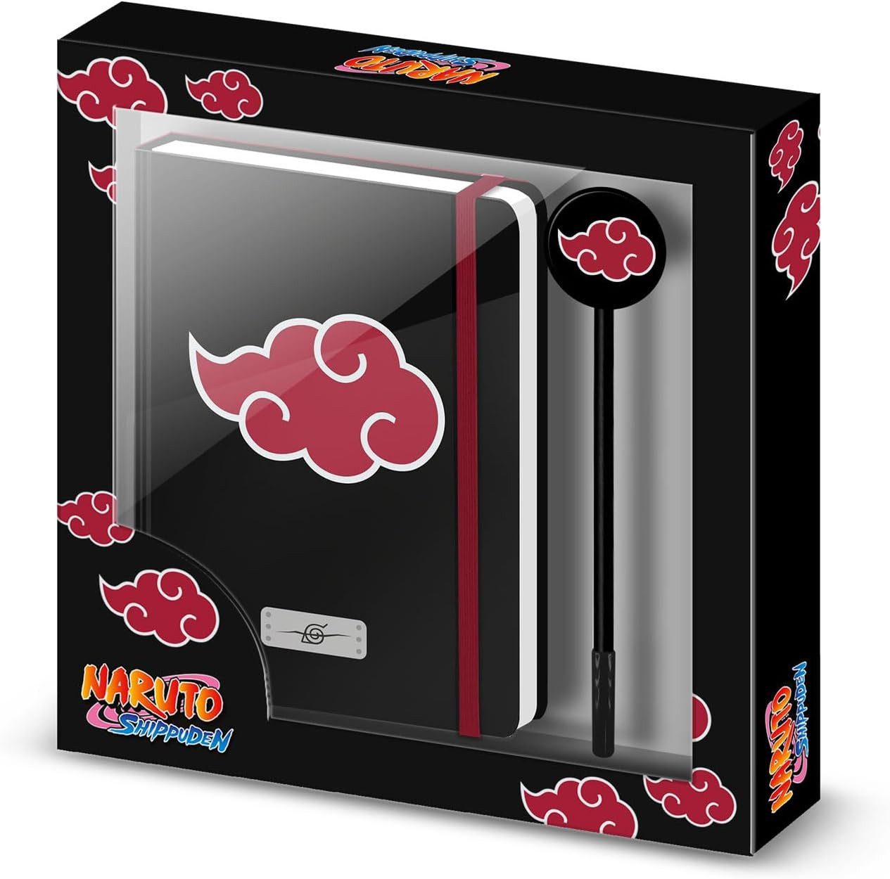 Naruto Notizbuch Set mit Kugelschreiber Geschenkbox Schreibset