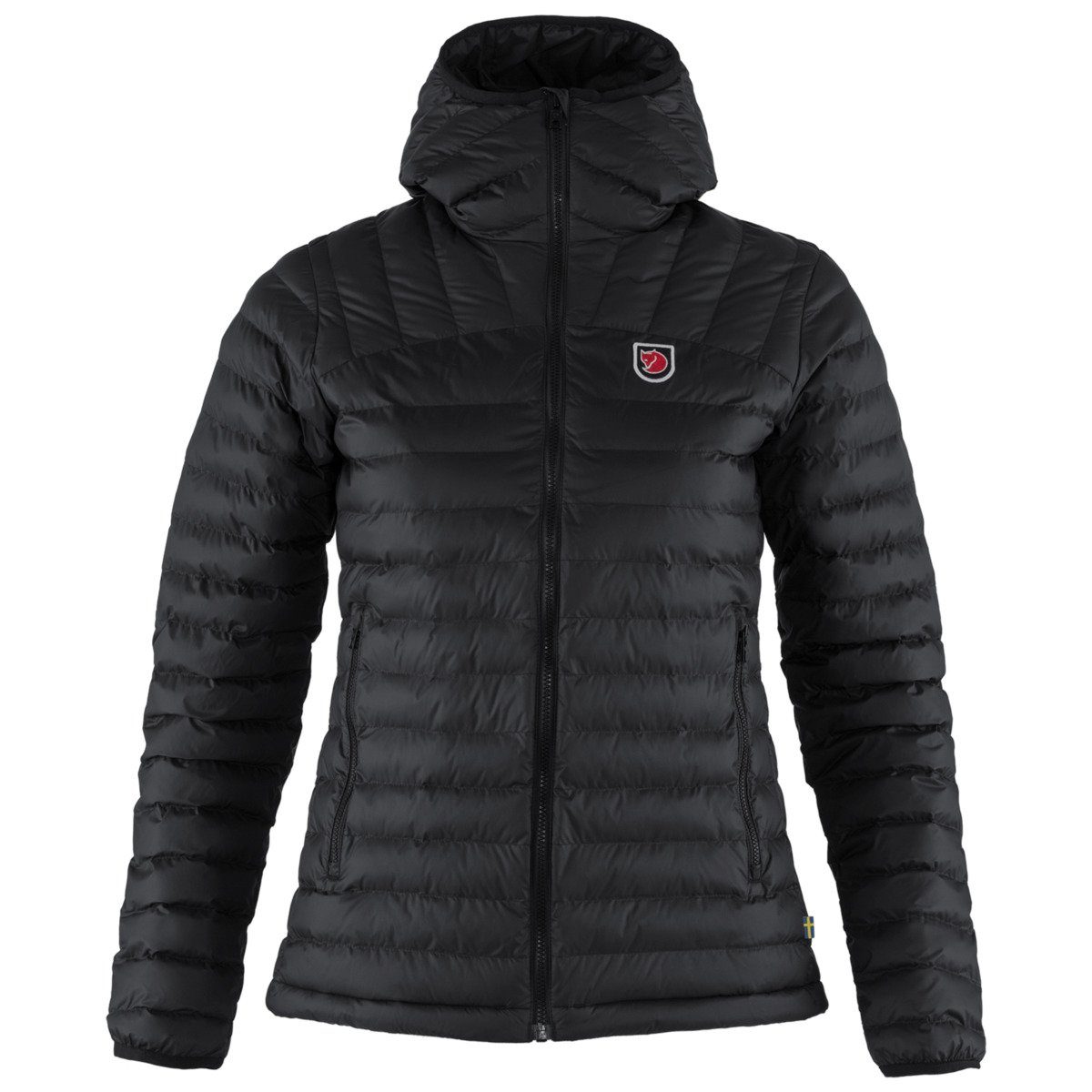 Fjällräven Damen Expedition Steppjacke schwarz Lätt