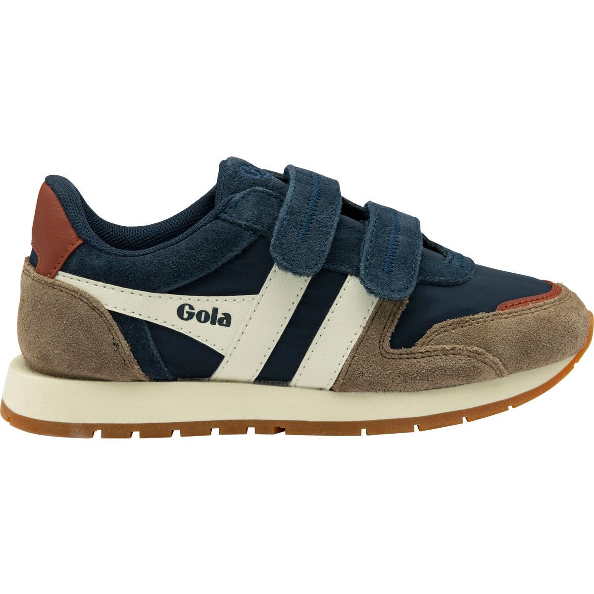 Gola Austin Strap Sneaker Kids Outdoorschuh Stilvoller Retro-Sneaker für Kinder mit praktischem Klettverschluss