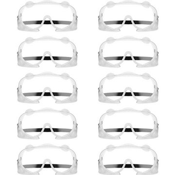 MSW Arbeitsschutzbrille 10 x Schutzbrille Augenschutz Sicherheitsbrille Arbeitsschutzbrille