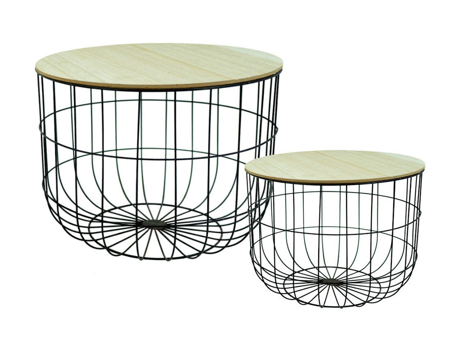 NOOR Gartentisch 2er Set Couchtisch mit günstig online kaufen