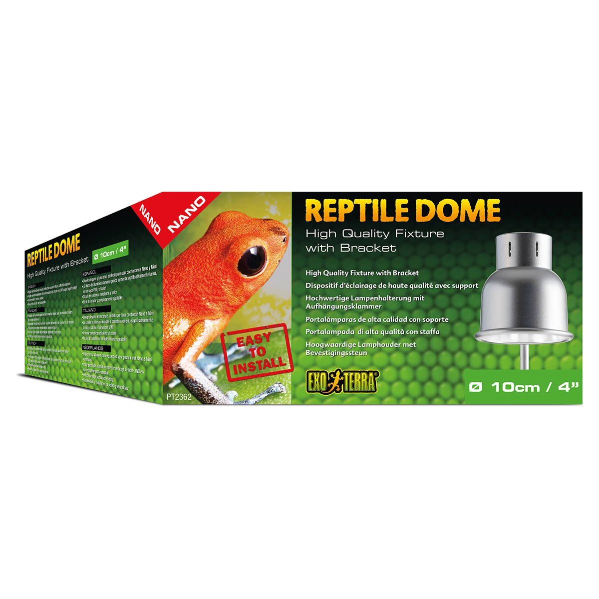 Exo Terra Terrarienleuchte Reptile Nano Dome mit Halterung