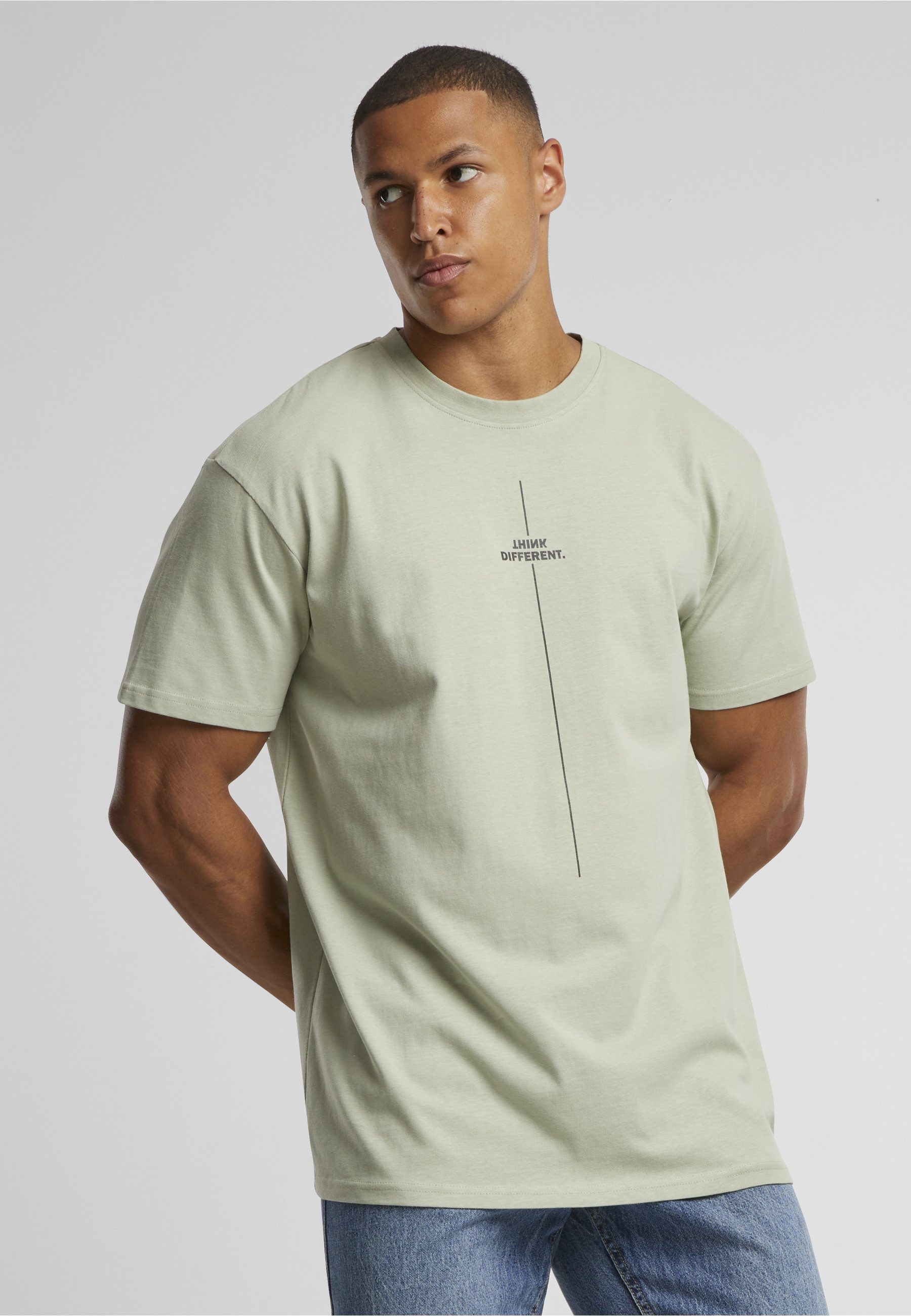 Merchcode T-Shirt Merchcode Herren Think Different Heavy Oversized Tee (1-tlg)