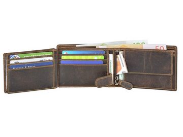 Billy The Kid Geldbörse Ranger (oA), Portemonnaie mit 9 Kartenfächern, Brieftasche, RFID Schutz