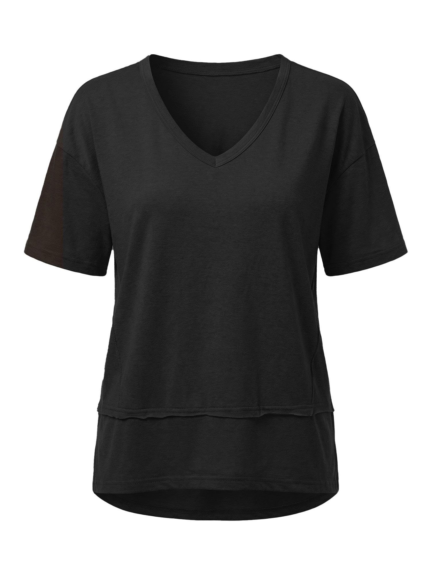 T-Shirt Damen Lässige Kurzärmelige Fließende Oberteile