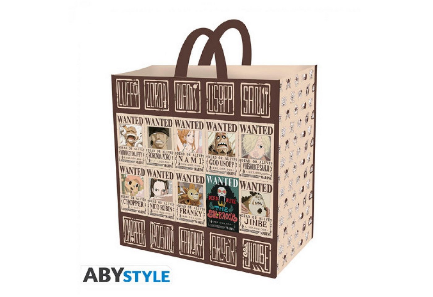 ABYstyle Einkaufsbeutel ONE PIECE - Shopping Bag - "Wanted"
