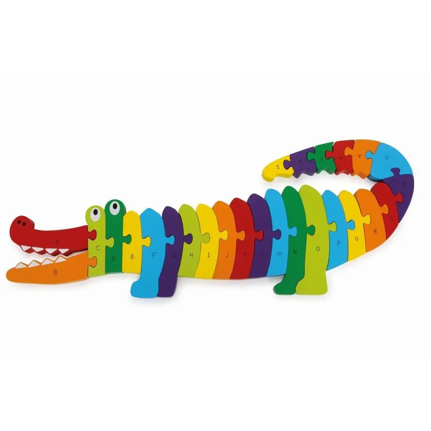 Small Foot Puzzle Puzzle Krokodil ABC (Kinderpuzzle), 29 Puzzleteile