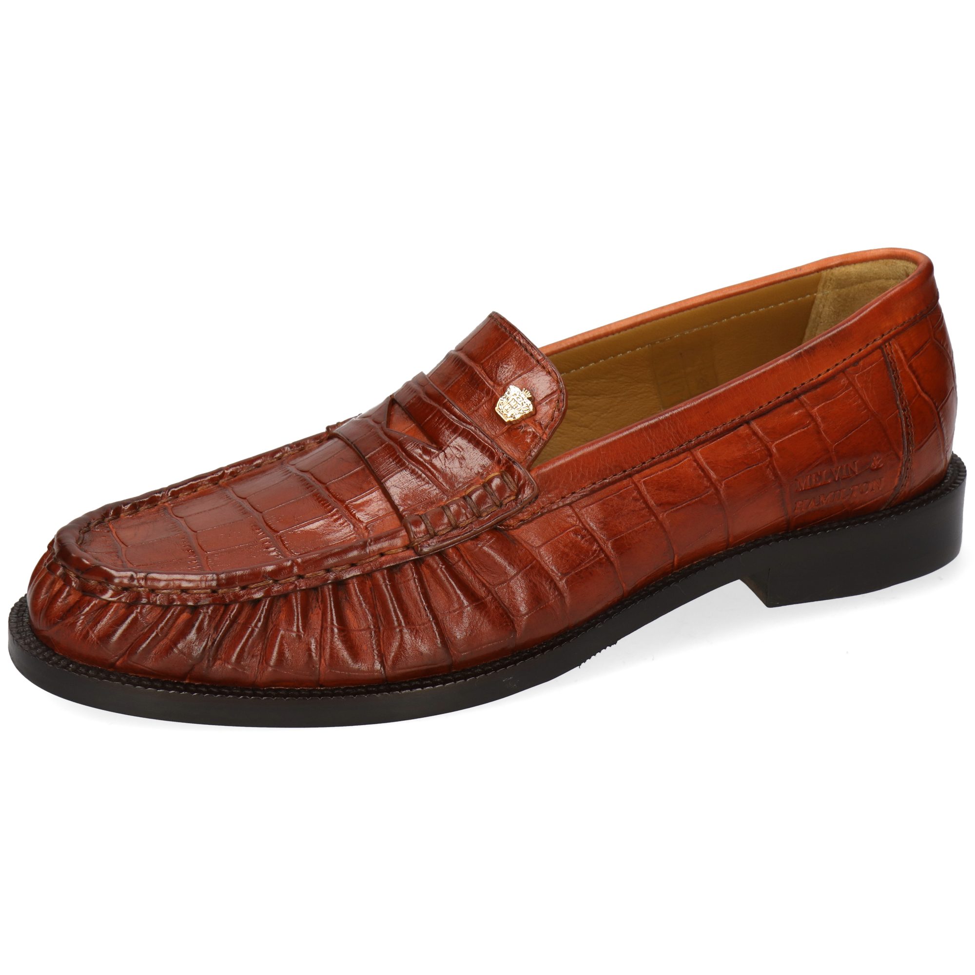 Melvin & Hamilton Kamilla 1 Leder- für Loafer Echtes Leder, Vegetabile Gerbung