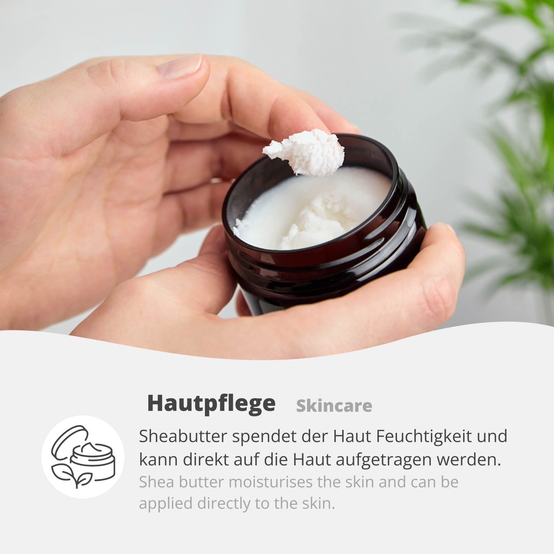DistrEbution Hautcreme Sheabutter Raffiniert Vegan Natürliche Kosmetik