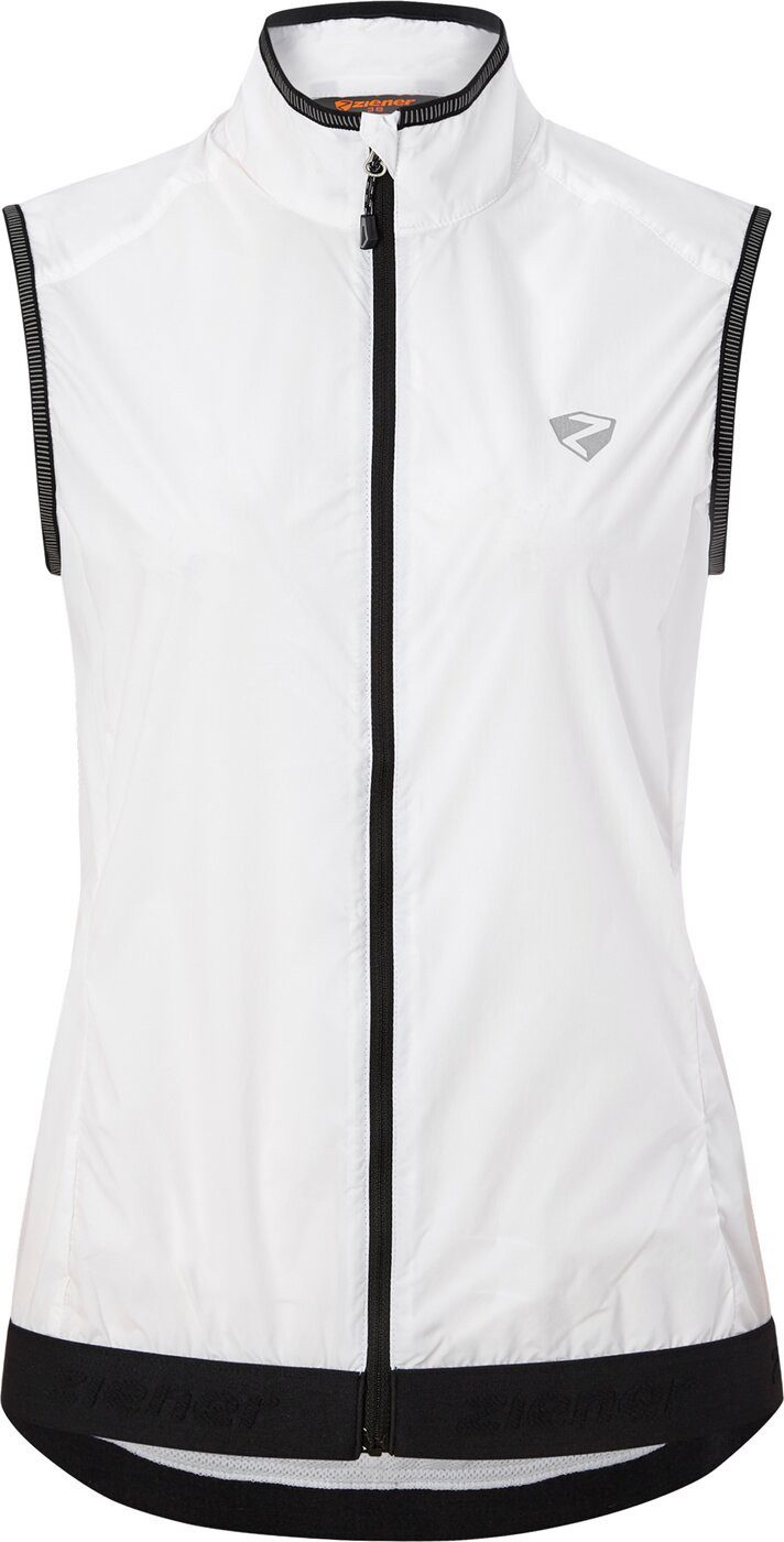 Ziener Fahrradjacke NORWIGA lady (vest) WHITE