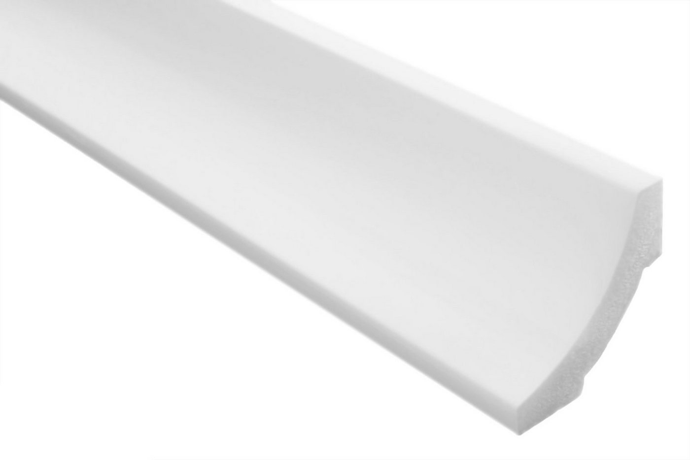 Thumbnail - marbet design Stuckleiste E-12, Maxi-Sparpaket, XPS Styropor weiß - Deckenleisten Stuck Decken Styroporleisten E-Leisten...