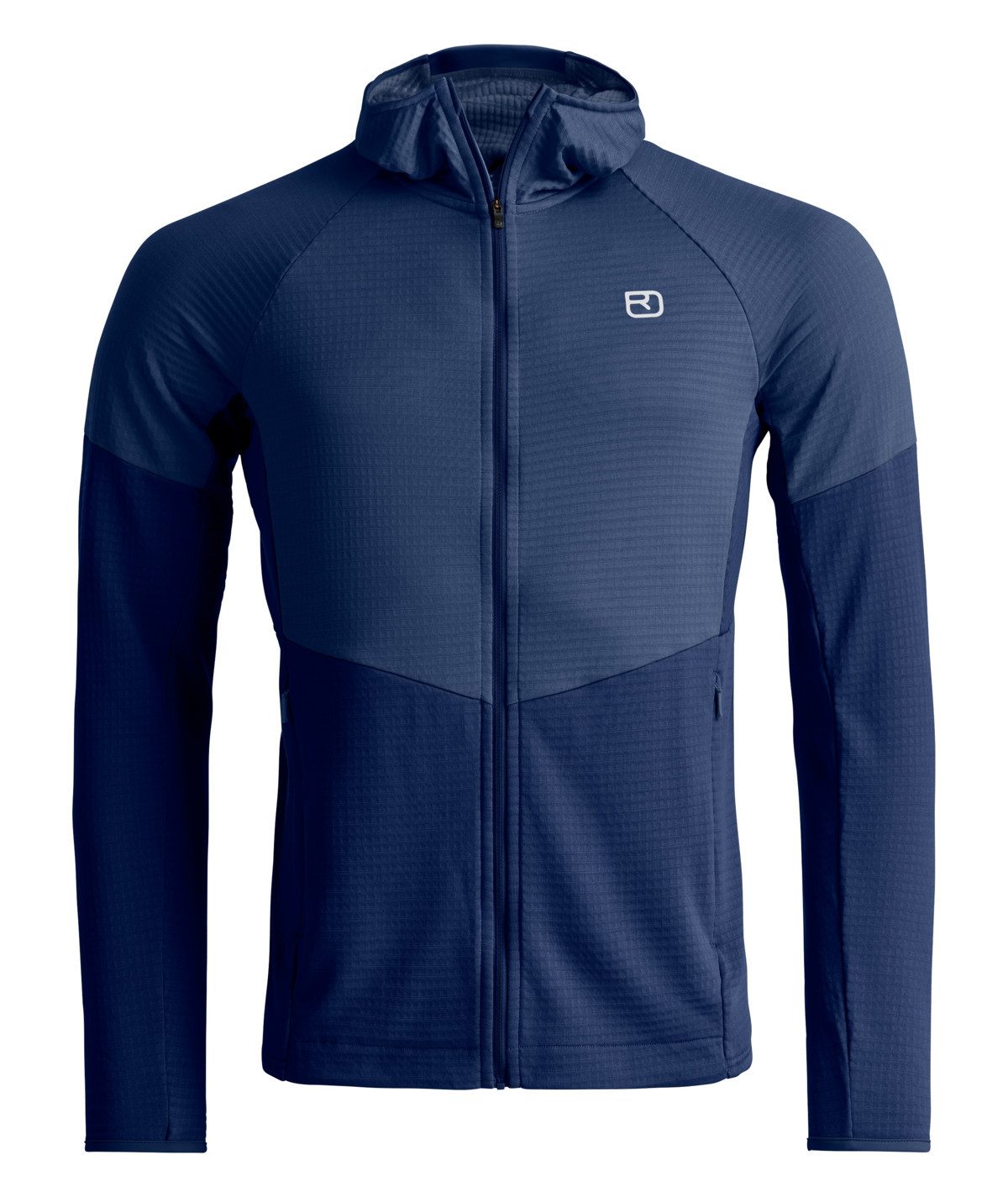 Ortovox Fleecejacke FLEECE LIGHT GRID HOODY M deep ocean