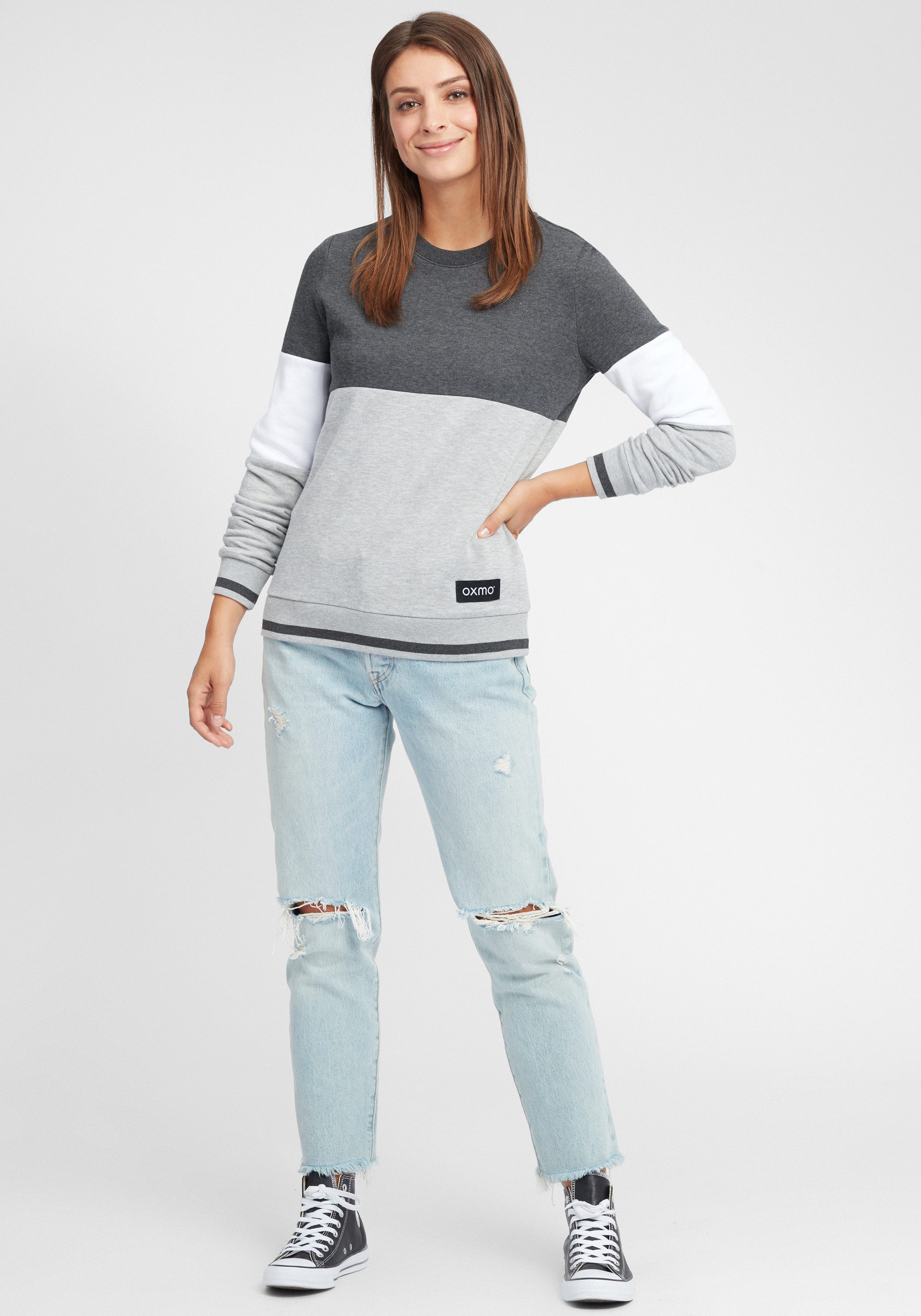 OXMO Hoodie OXOmaya Sportlicher Sweatpullover mit günstig online kaufen